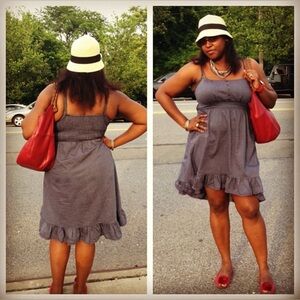 Target Hi-Low Denim Dress